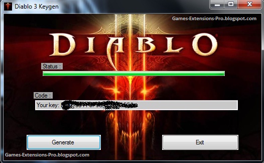 Diablo 3 Game Key Generator 2015